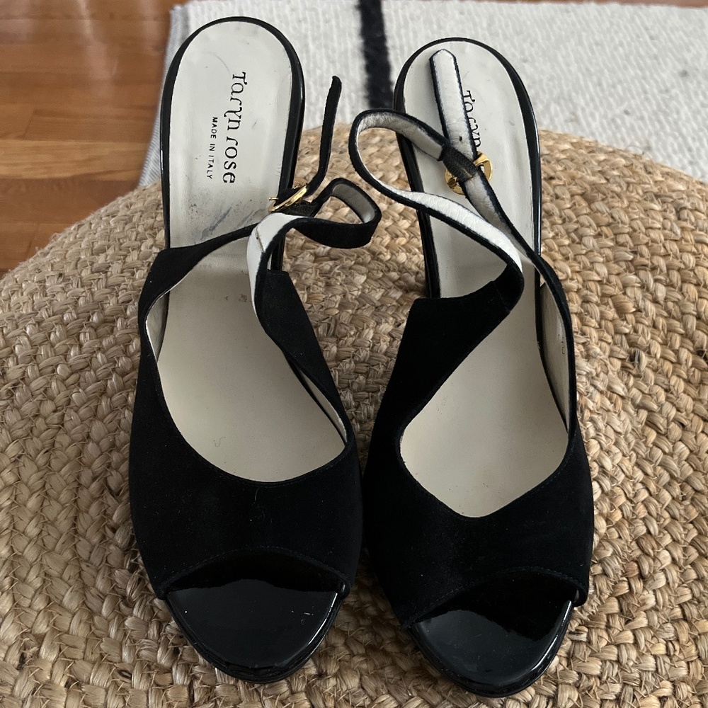 Taryn Rose peep toe Mary Jane’s..